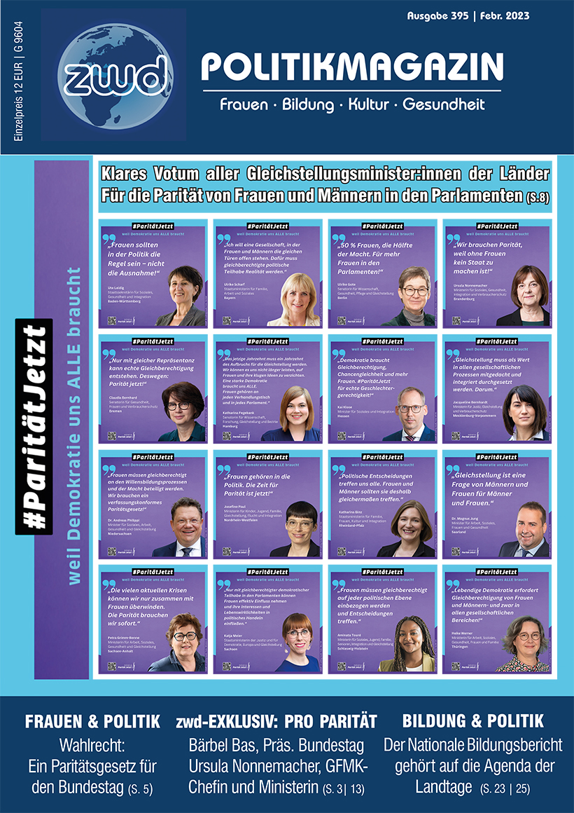 zwd-POLITIKMAGAZIN 395 - Titelcover